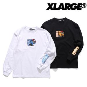 エクストララージ【X-LARGE】TAGGER GORILLA L/S TEE ロンT 長袖 カットソー メンズ ロゴ ラージ【ネコポス発送のみ送料無料】｜bobsstore