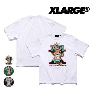 エクストララージ【X-LARGE】VACATION S/S TEE Tシャツ 半袖 メンズ クルーネック ロゴ ラージ ゴリラ【ネコポス発送のみ送料無料】｜bobsstore