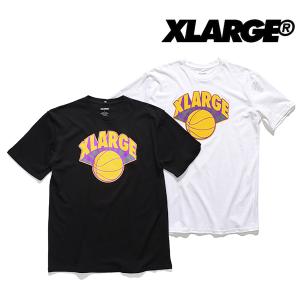 エクストララージ【X-LARGE】B-BALL TEE Tシャツ 半袖 メンズ クルーネック ロゴ バスケ【ネコポス発送のみ送料無料】｜bobsstore