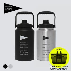 ★予約受付中★BROOKLYN OUTDOOR COMPANY (ブルックリンアウトドアカンパニー)  BOC The Cool Jug 1 GALLON アイスジャグ 3.8L 保冷 保温 真空断熱構造｜BROOKLYN OUTDOOR COMPANY