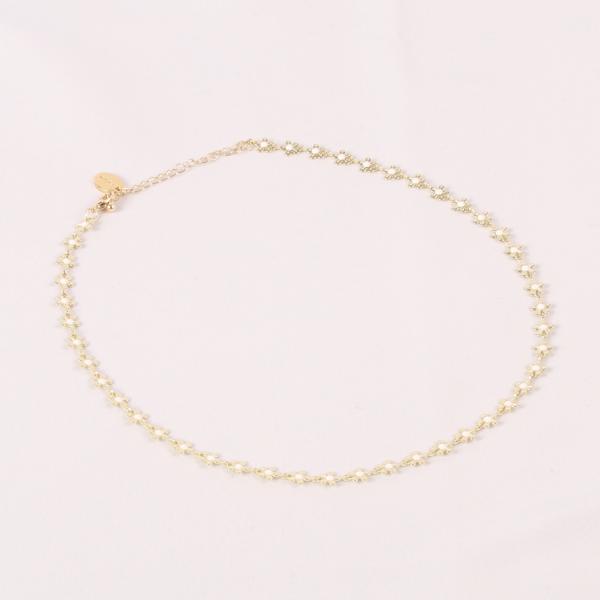 at.ginza デイジーフラワーチョーカー　おしゃれ かわいい レディース 女性 上品 誕生日 プ...