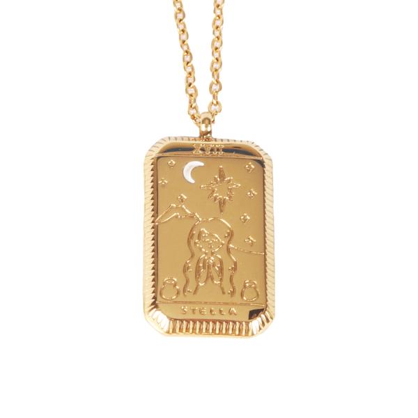 【限定商品】at.ginza STELLA ゴールドタロットネックレス　おしゃれ かわいい レディー...