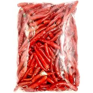 RED CHILI 500g - 赤・生唐辛子・ヘタ無・タイ産 - red sili
