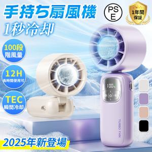 【正規品】 扇風機 小型 ハンディファン 冷却プレート 100段階風量 携帯扇風機 手持ち USB クーラー 冷感 長時間 静音 強風 夏祭り 熱中症対策 おしゃれ 可愛い
