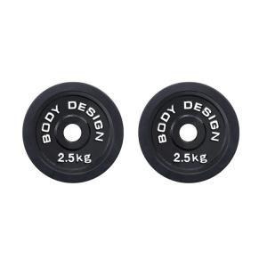 送料無料】2枚セット オリンピック ラバープレート 3穴 20kg 50mm