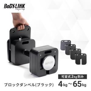 ブロックダンベル(ブラック)65kg 【1個】ボ...の商品画像
