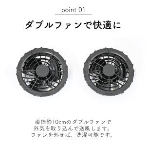 ファミラ クールファンベスト ACアダプター+...の詳細画像1