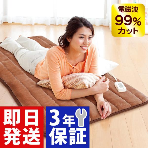 ゼンケン 一人用電熱マット ホットカーペット 一人用  電磁波カット ホットマット ゼンケン 80×...