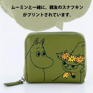 ムーミン 牛革ミニ財布 ムーミン牛革財布 二つ...の詳細画像2