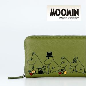 MOOMIN（ムーミン） リトルミイ長財布 リトルミイ牛革長財布 ラウンド