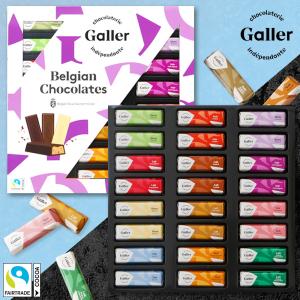 チョコレート ギフト ベルギー王室御達用 ガレー ミニバー24個入 2022 お礼 お返し お菓子 スイーツ おしゃれ 高級 詰め合わせ 会社 職場 個包装 小分け