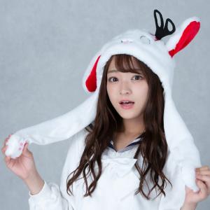 ハロウィン コスプレ ホラーうさぎぴこぴこ帽子 イベントコスチューム コスプレ コスチューム ぴこぴこ