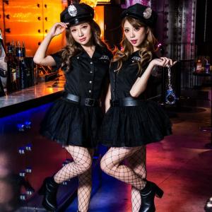 ハロウィン コスプレ コスチューム一式 4点セット ポリス