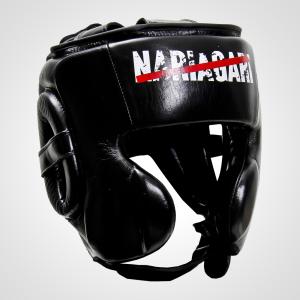 WINDY フルフェイス ヘッドガード 赤 Mサイズ ボクシング 本革性