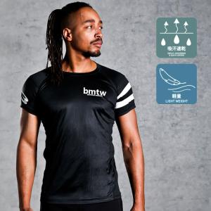 bmtw DRYメッシュハーフスリーブ1 BODYMAKER ボディメーカー トレーニング ランニング ウォームアップ ワークアウト Tシャツ ハーフスリーブ DRY｜BODYMAKER Yahoo!店