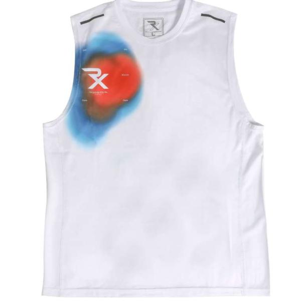 RX DRY TECH ノースリーブ 昇華 L ブラック BODYMAKER ボディメーカー BOD...