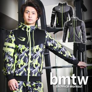 bmtwストレッチトレーニングパーカー 伸縮性 通気性 GEAR