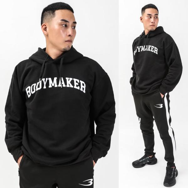 スウェット裏起毛パーカー BODYMAKERロゴ BODYMAKER ボディメーカー BODYMAK...