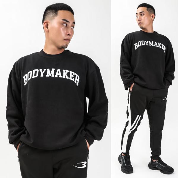 スウェット裏起毛トレーナー BODYMAKERロゴ BODYMAKER ボディメーカー BODYMA...
