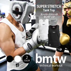 スーパーストレッチ タンクトップ メンズ 男性 ノースリーブ スポーツウエア 吸汗