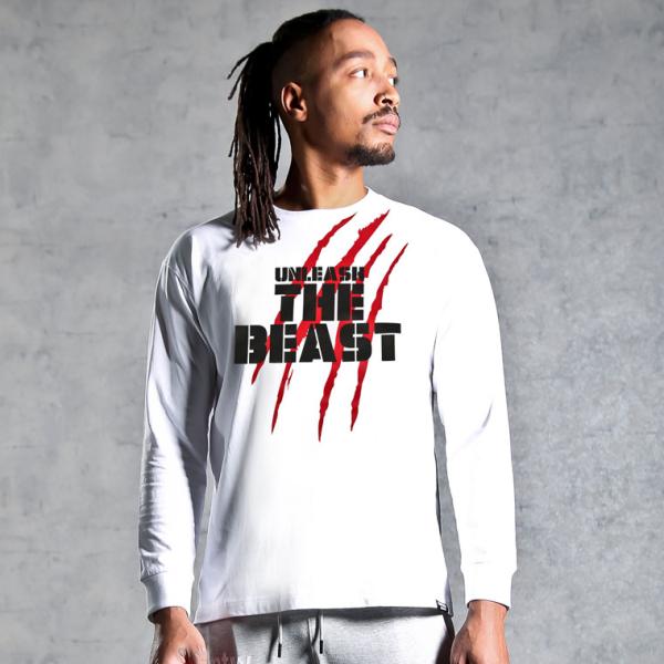 プリントTシャツ ロングスリーブ5 BODYMAKER ボディメーカー ベーシックTシャツ 長袖 ロ...