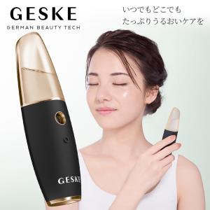 3/28-4/1エントリー+10% スチーマー美顔器 GESKE フェイシャル ハイドレーション リ...