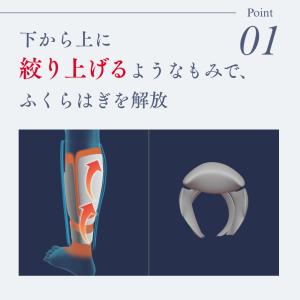 フットマッサージャー ドクターエア 3Dレッグ...の詳細画像5