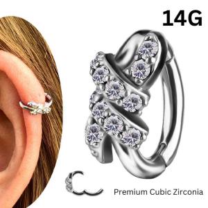 K18 14G 18金ゴールド イエローゴールド 内径7mm 18K 金属アレルギー