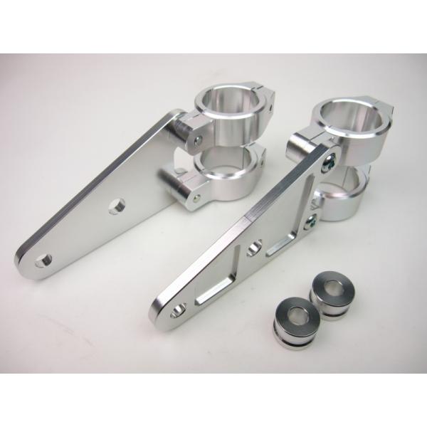 ヘッドライトステー アルミビレッド φ30/31mm用 NSR、エイプ、XR50・100