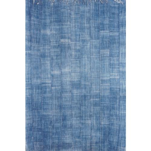アフリカ　ブルキナファソ　藍染布　無地　古布　大判　Lサイズ　No.10　マルチクロス　飾り布