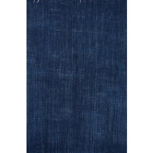 アフリカ　ブルキナファソ　藍染布　無地　古布　大判　Lサイズ　No.8　マルチクロス　飾り布