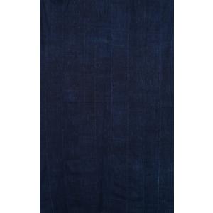 アフリカ ブルキナファソ 藍染 古布 大判 LLサイズ No.65 マルチクロス