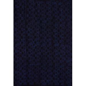 アフリカ マリ ドゴン族 刺繍入り 藍染布 No.4 マルチクロス 刺繍