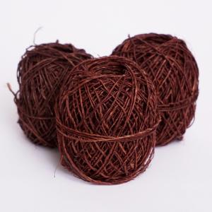 ヘンプ糸玉 S/20g ナチュラル ヘンプコード 麻紐 手芸