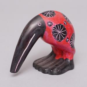 アフリカ ケニア ソープストーン 置物 サイ 7番 オブジェ 置物