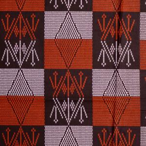 アフリカ マリ共和国 ボゴラン DX 生地 (L) No.26 泥染め布 コットン