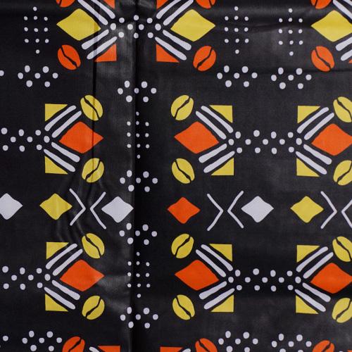 アフリカンワックス　ポリエステル　パーニュ　生地　No,2　(1ヤード（90cm）単位の切り売り布で...