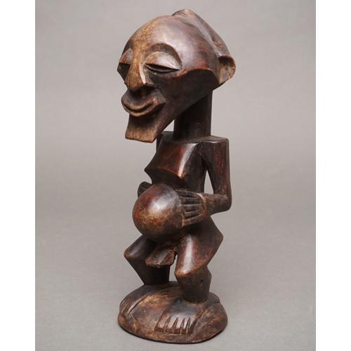 アフリカ　コンゴ　ソンゲ族　立像　人形　No,1　プリミティブアート　木彫り　彫刻　アフリカンアート...