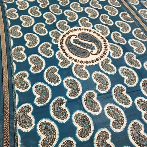 アフリカンワックスプリント super wax/super java　生地　パーニュ　布　No,24...