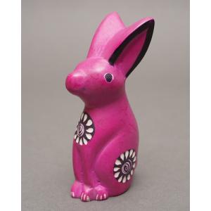 アフリカ ケニア ソープストーン 置物 サイ 7番 オブジェ 置物