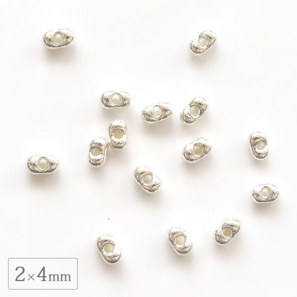チェコビーズ ファルファーレ 2×4mm パラジウム 5g シードビーズ ガラス パーツ アクセサリ...