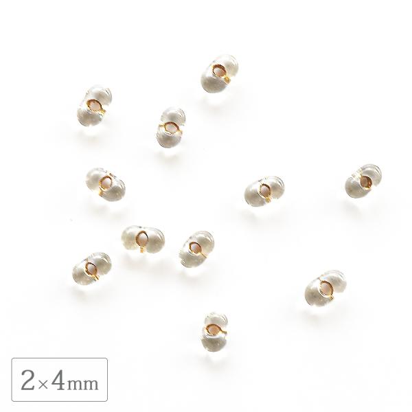 チェコビーズ ファルファーレ 2×4mm ブロンズライン 500g シードビーズ ガラス パーツ ア...