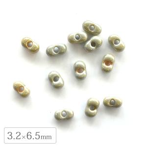 チェコビーズ ナツメ オーバル トルコモンタナラスターブルー 5個 7 