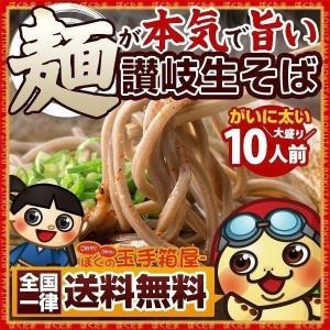 ポイント消化 送料無料 蕎麦 麺が本気で旨い 讃岐 生そば 300g×5袋  (大盛り10人前) グルメ セール お取り寄せ お試し 業務用