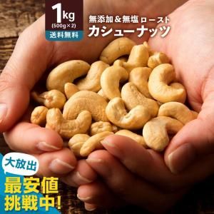 ナッツ カシューナッツ 素焼き 送料無料 1kg(500g×2) 無添加 無塩 ロースト 愛すべきナッツ 素焼きカシューナッツ ベトナム産 訳あり ポイント利用｜ぼくの玉手箱屋ー