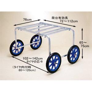 ハラックス 楽太郎 イチゴ収穫・植付用台車 RA-80
