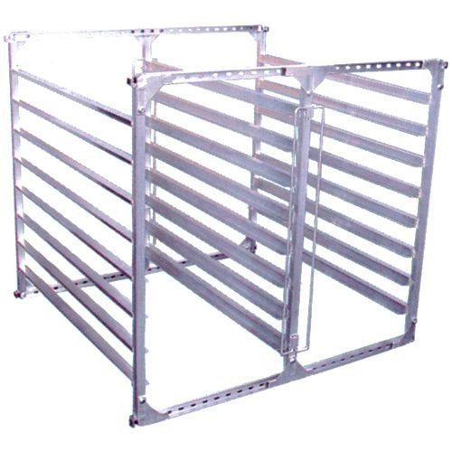 アルミ水平式育苗棚 アルミス SH-80N 80枚 育苗箱収納棚 苗箱 積み降ろし 育苗・運搬兼用 ...