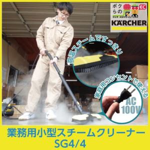 ケルヒャー KAERCHER スチームクリーナー SG4/4 1.092-742.0 業務用 大掃除 クリーナー