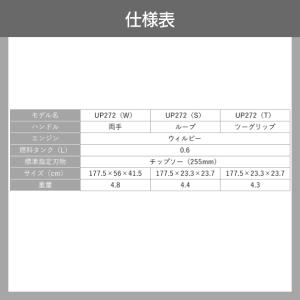 カーツ 草刈機 エンジン 2サイクル UP27...の詳細画像1