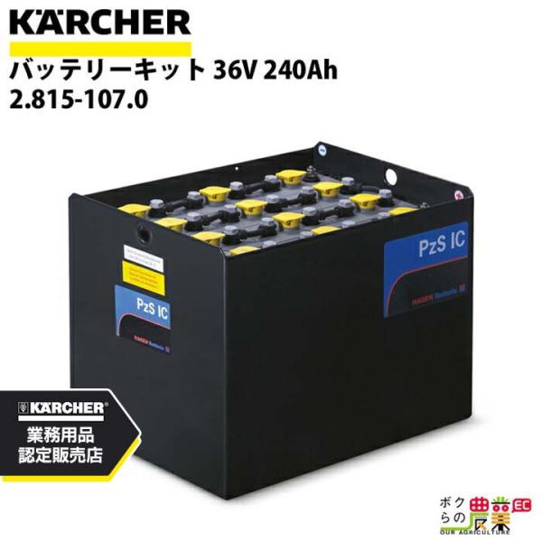 ケルヒャー バッテリーキット 2.815-107.0 床洗浄機用 バッテリーキット 洗浄機 アクセサ...